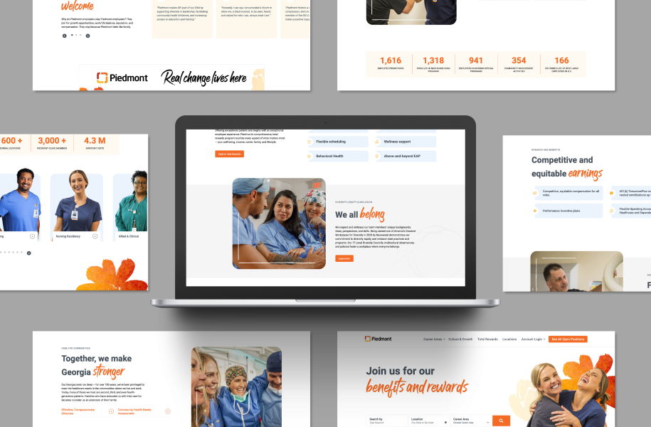 Appcast Brand and Creative works with Piedmont Healthcare to create a new career site